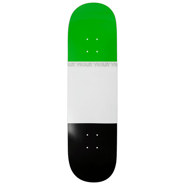 Violet Lollipop Skateboard Deck - Green - 8.50