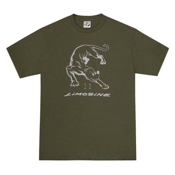 Limosine Panther T-Shirt - Olive
