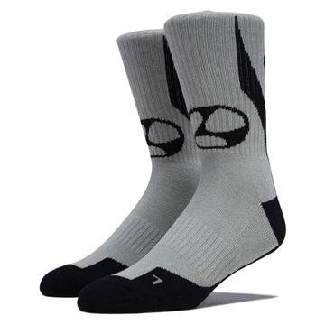 Limosine Leddy Socks - White