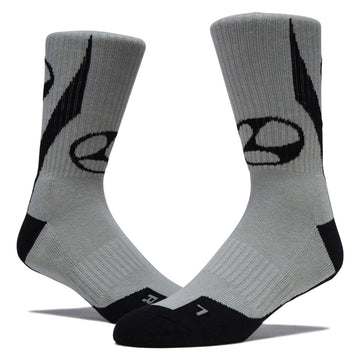 Limosine Leddy Socks - White