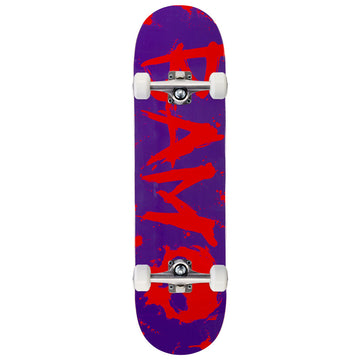 Zero x Bam Blood Skateboard Complete - Purple - 8.25