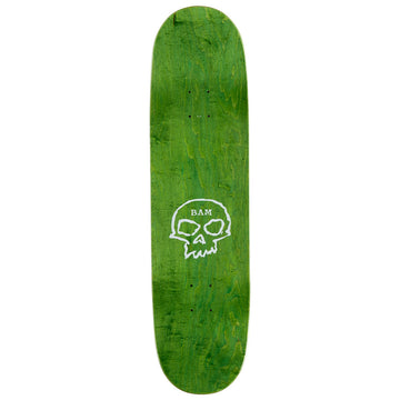 Zero x Bam Strigoi Skull Skateboard Complete - 8.50