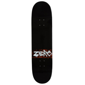 Zero Work Sucks Skateboard Deck - Black Dip - 8.50