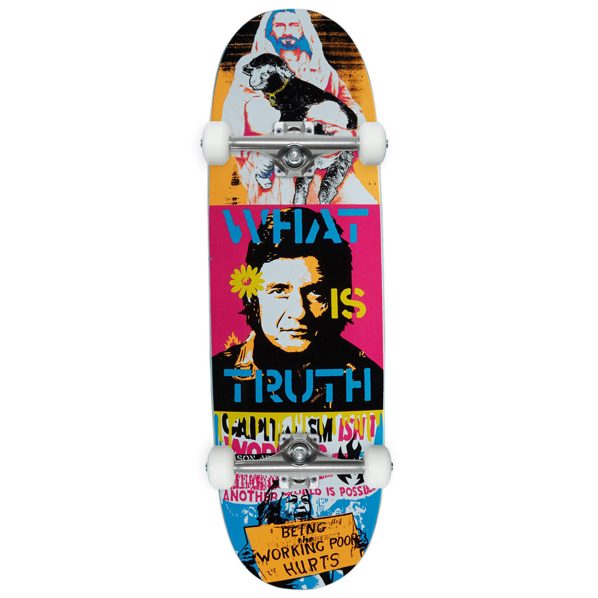 Black Label Jason Adams Truth Custom Egg Shape Skateboard Complete