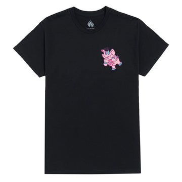 Black Label Pink Elephant T-Shirt - Black