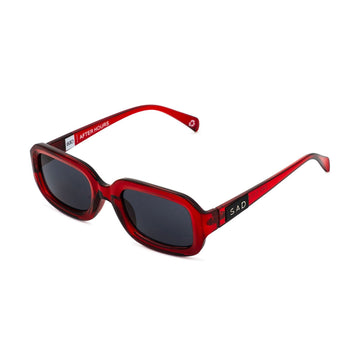 SAD After Hours Sunglasses - Blood Red