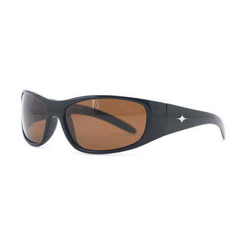 SAD Fade Sunglasses - Gloss Black/Bronze Lens