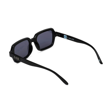 SAD Hollow Sunglasses - Gloss Black
