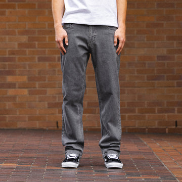 CCS Relaxed Stretch Denim Jeans - 12oz Grey