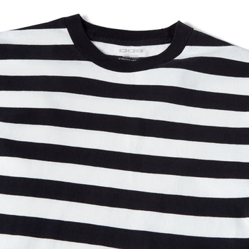 CCS Heavier Stripe T-Shirt - Black/White