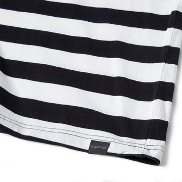 CCS Heavier Stripe T-Shirt - Black/White