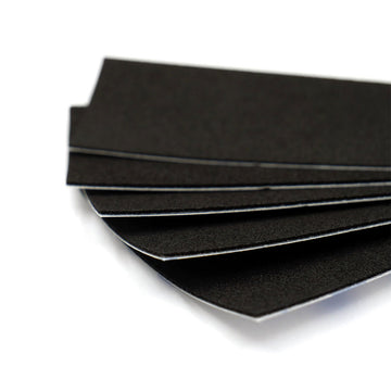 SlushCult That 5 Pack Of Slim Fingerboard Grip Tape - Black
