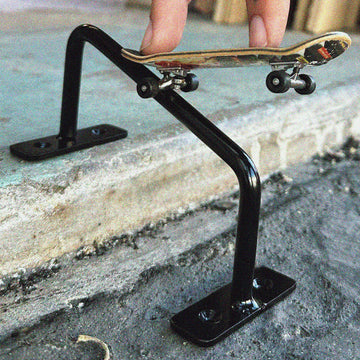 SlushCult D.I.Y. Fingerboard 3 Stair Down Rail - Black