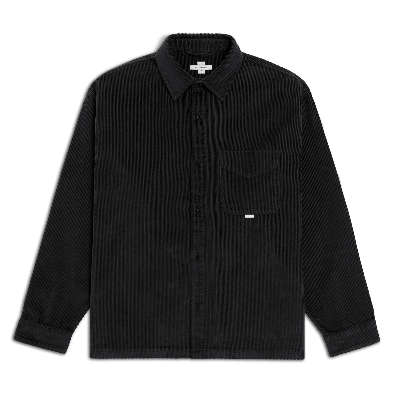 CCS Box Corduroy Shirt - Black
