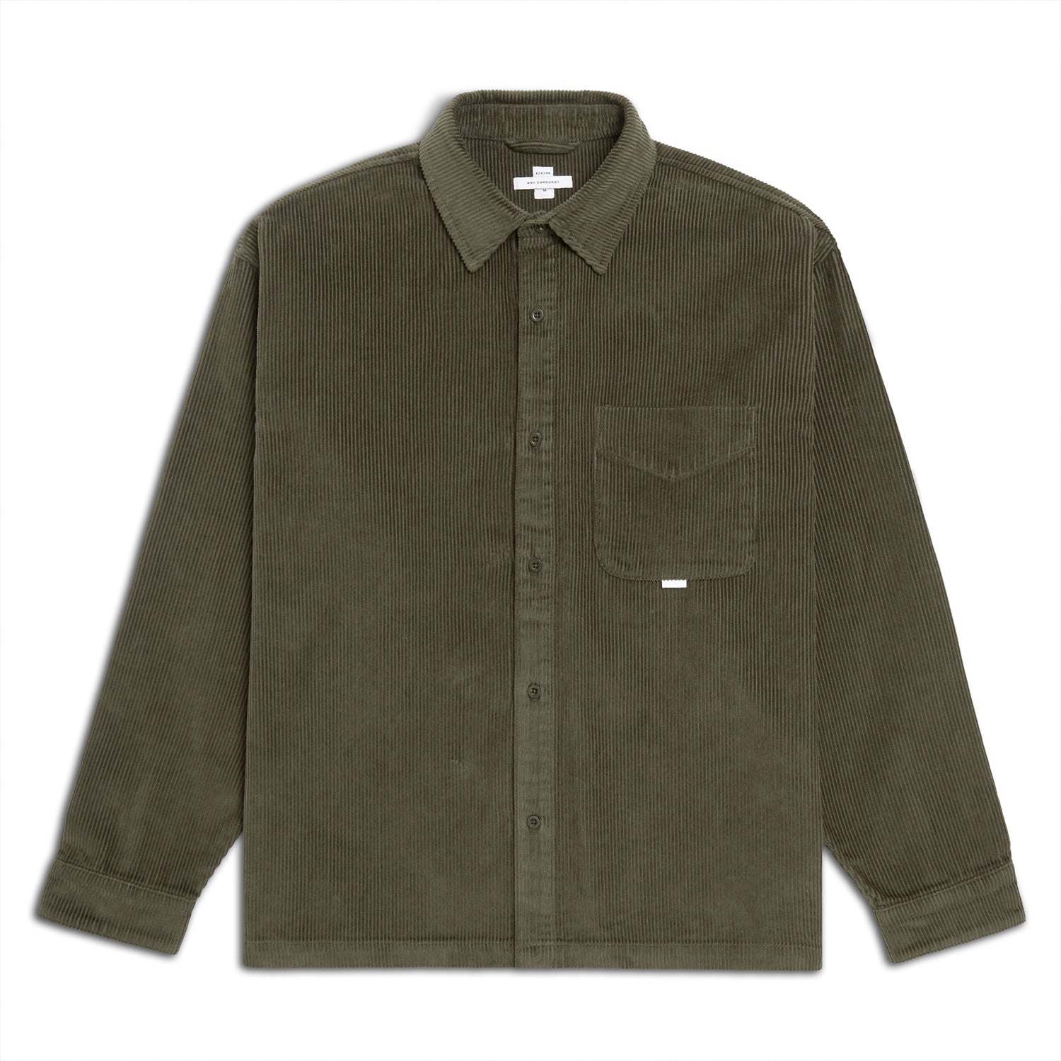 CCS Box Corduroy Shirt - Olive