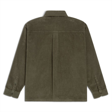 CCS Box Corduroy Shirt - Olive