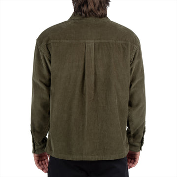 CCS Box Corduroy Shirt - Olive