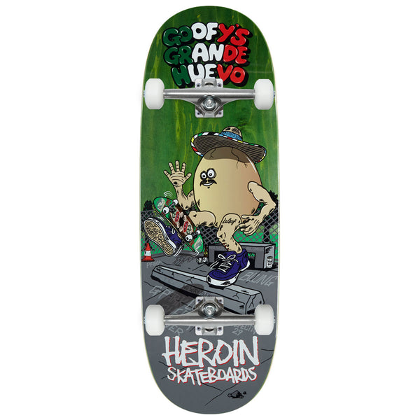 Heroin Goofy's Grande Egg Skateboard Complete - 10.75 – CCS