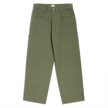 CCS Baggy Straight Canvas Pants - Olive