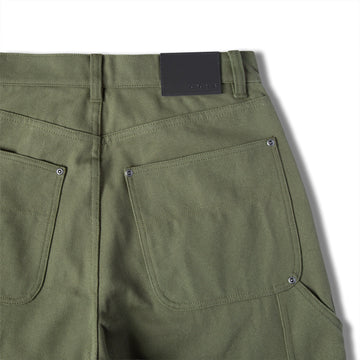 CCS Baggy Straight Canvas Pants - Olive