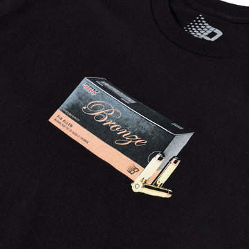 Bronze 56k Bullet T-Shirt - Black