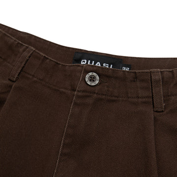Quasi Warren Trouser Pants - Chocolate