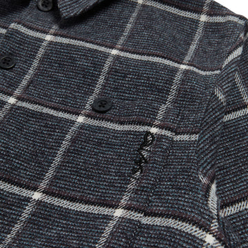 Quasi Nome Long Sleeve Button Up Shirt - Peat