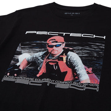 Quasi Pectech T-Shirt - Black