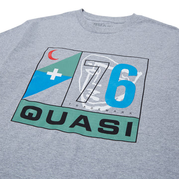 Quasi Runner T-Shirt - Heather Grey