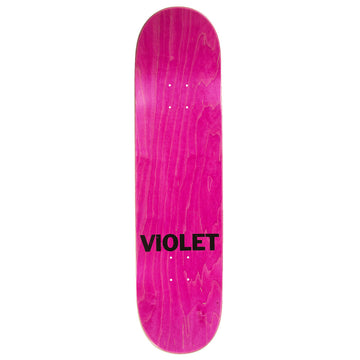 Violet All Of Our Boards Skateboard Deck - 8.25