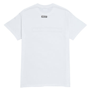 Violet But We're Cooler Than Everyone Else T-Shirt - White