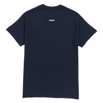 Violet But We're Cooler Than Everyone Else T-Shirt - Navy