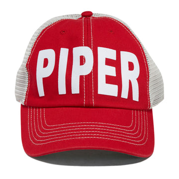 Violet Piper & Hazel Hat - Red Piper