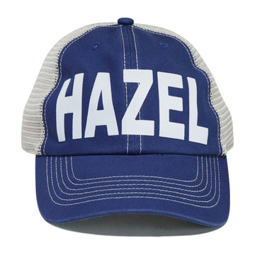 Violet Piper & Hazel Hat - Blue Hazel