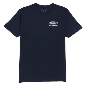Reel Happy I See Ghosts T-Shirt - Navy