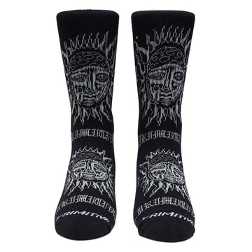 Primitive x Sublime Day Shift Socks - Black