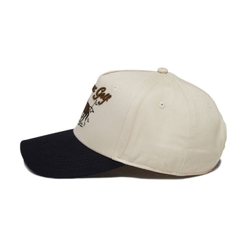Devereux Rider Hat - Black/Cream