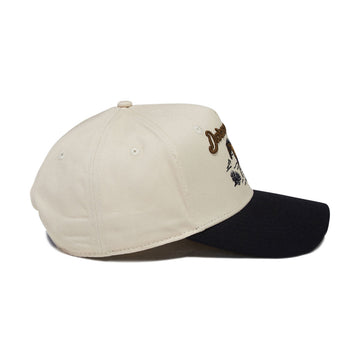 Devereux Rider Hat - Black/Cream