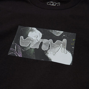 Vinyl Bubble T-Shirt - Black