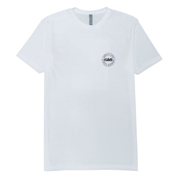 G&S Neil Blender Rocking Dog T-Shirt - White