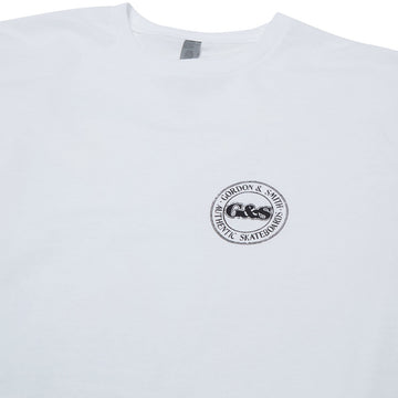 G&S Neil Blender Rocking Dog T-Shirt - White