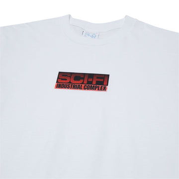 Sci-Fi Fantasy Industrial Complex T-Shirt - White