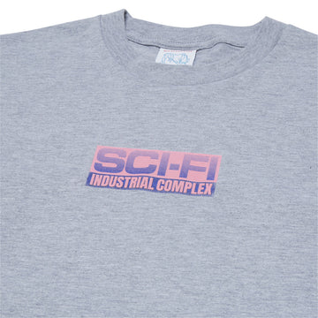 Sci-Fi Fantasy Industrial Complex T-Shirt - Gray