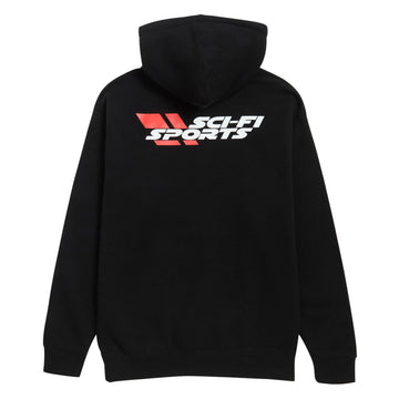 Sci-Fi Fantasy Sports Hoodie - Black II