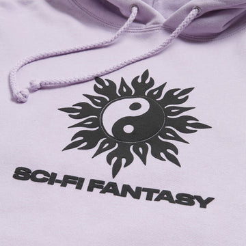 Sci-Fi Fantasy Yin Yang Hoodie - Lavander