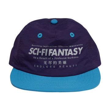 Sci-Fi Fantasy Profound Darkness Hat - Purple/Teal