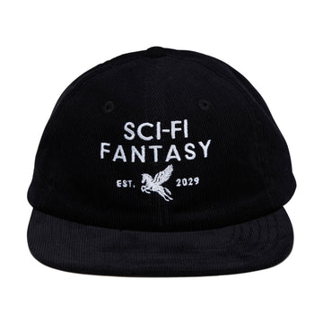 Sci-Fi Fantasy Pegasus Hat - Black II