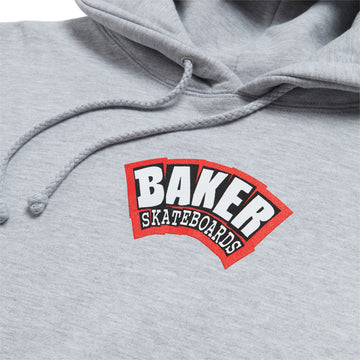 Baker Arch Logo Hoodie - Heather