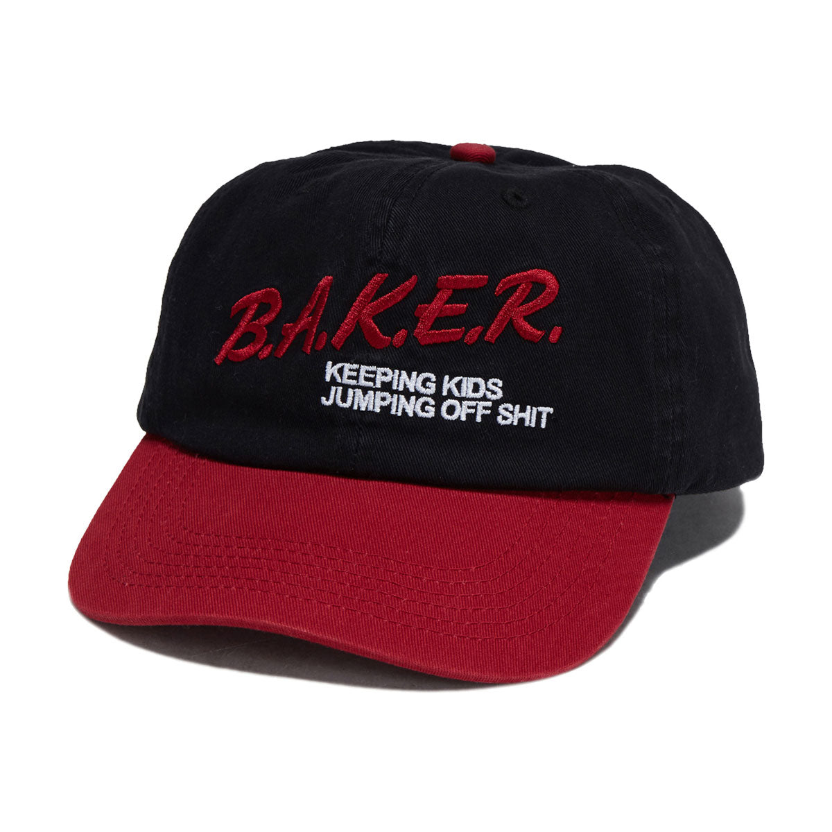 Baker Narc Dad Hat - Black/Red – CCS