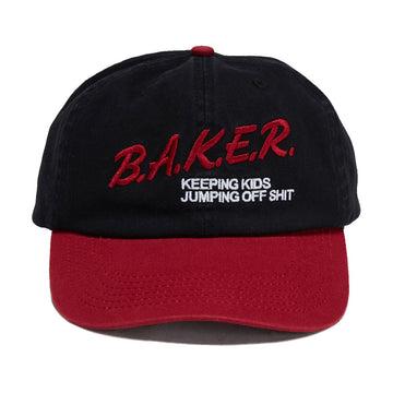 Baker Narc Dad Hat - Black/Red